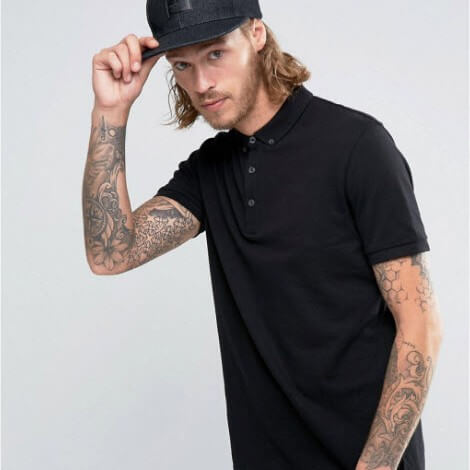Standard Polyester - Collared Neck - T-Shirt Standard Polyester - Collared Neck - T-Shirt